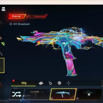 Blood Strike Accounts Collab Skin ASIA | Eternal Gun:MP7-Tidesong Lv2|Ultra Melee: The Iron-|2 Collab Guns|2 Collab