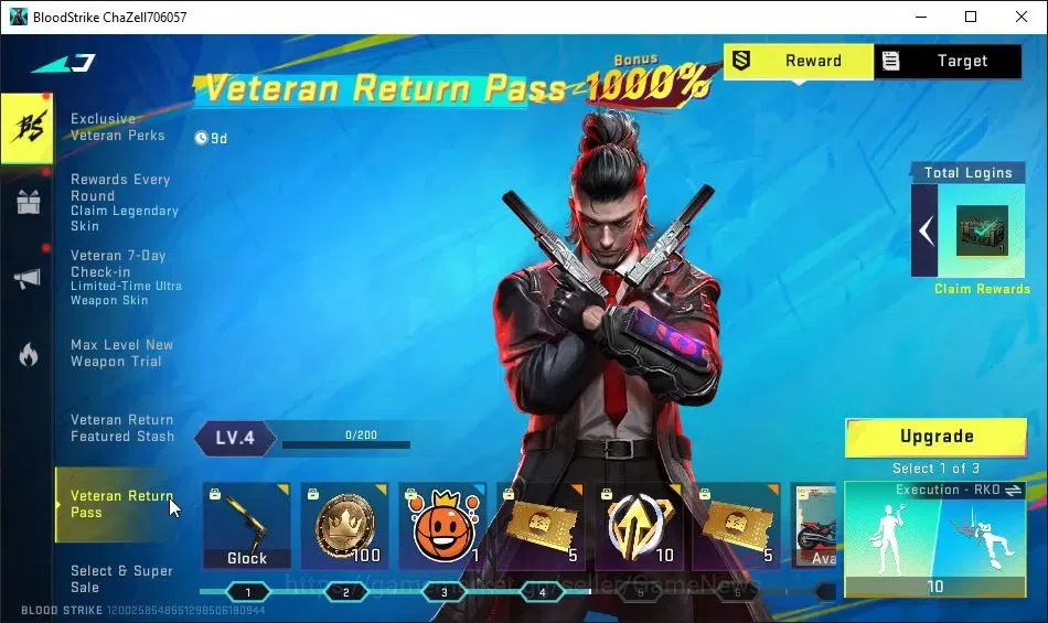 Blood Strike Accounts ASIA|Starter|ULTRA-M700-Iridian Lv2|Legendary AR97 image 15