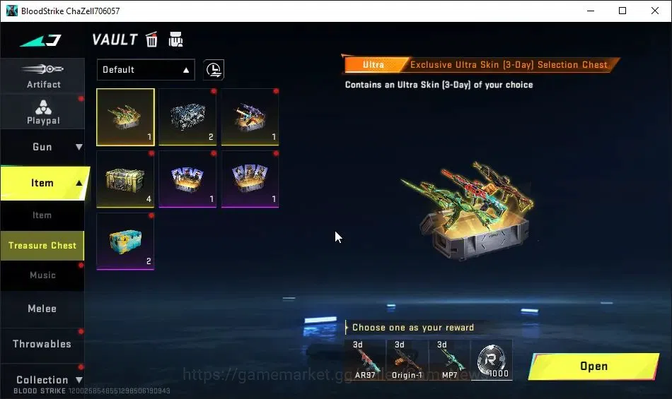 Blood Strike Accounts ASIA|Starter|ULTRA-M700-Iridian Lv2|Legendary AR97 image 7