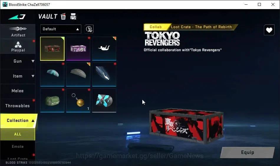 Blood Strike Accounts ASIA|Starter|ULTRA-M700-Iridian Lv2|Legendary AR97 image 8