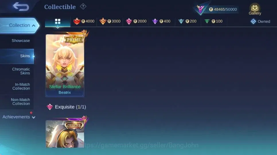 Mobile Legends: Bang Bang Accounts Global|Skin 224|Renowned|Collector Natalia|Prime B image 13