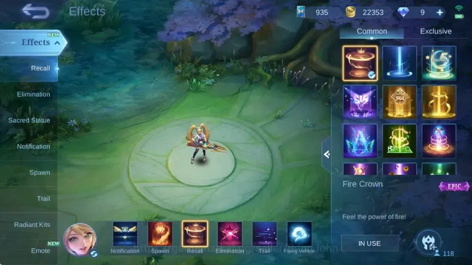 Mobile Legends: Bang Bang Accounts Global|Skin 224|Renowned|Collector Natalia|Prime B image 3