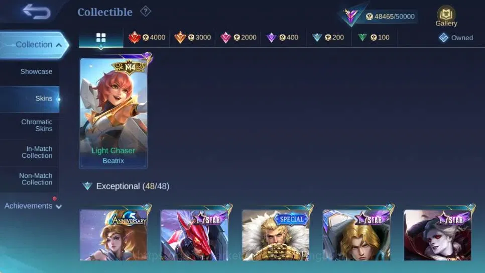 Mobile Legends: Bang Bang Accounts Global|Skin 224|Renowned|Collector Natalia|Prime B image 5