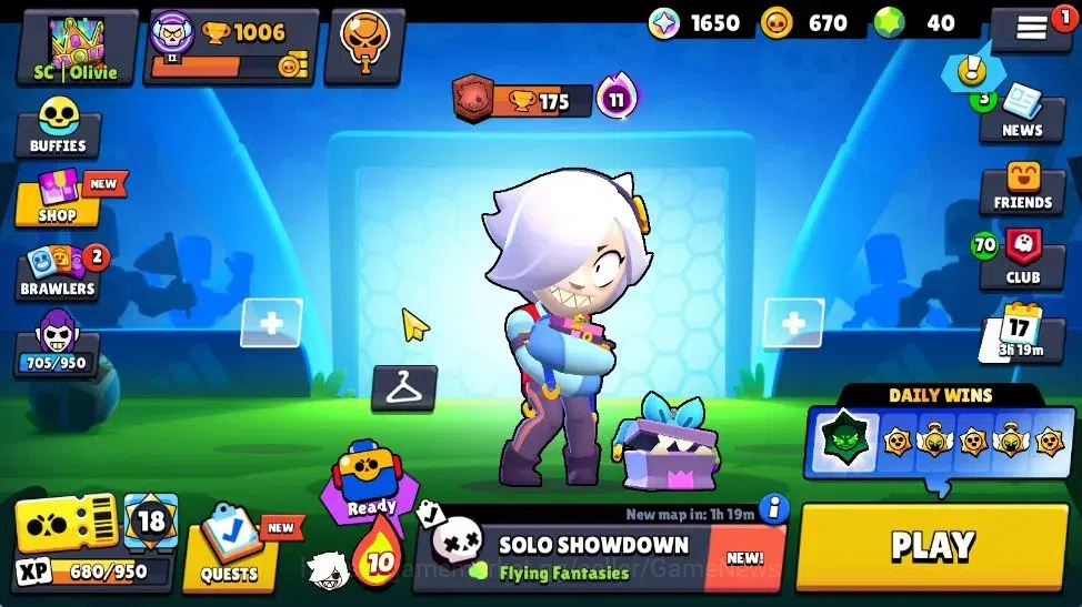 Brawl Stars Accounts 1006 Trophy | 18 Brawler 3 Max Lvl [Shelly,Colete, image 1