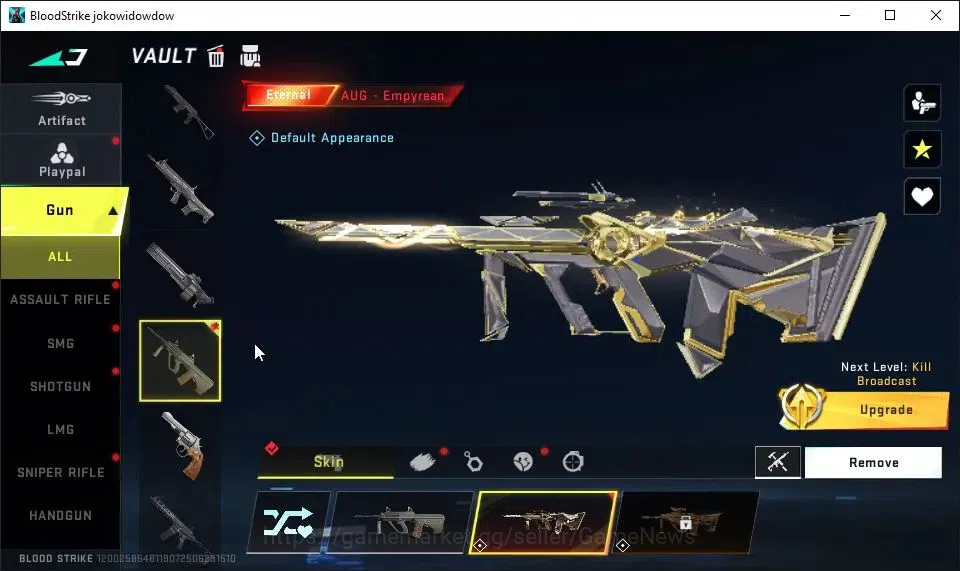 Blood Strike Accounts ASIA|Starter|ETERNAL AUG-Empyrean|2 Legendary[HK41 image 3