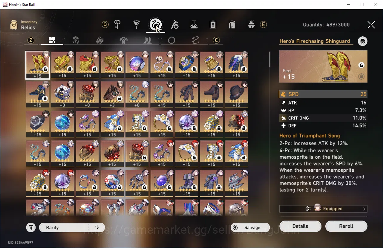 Honkai Star Rail Accounts ASIA | TL 70 | 17 Limit | Yao Guang sign, firefly  image 8