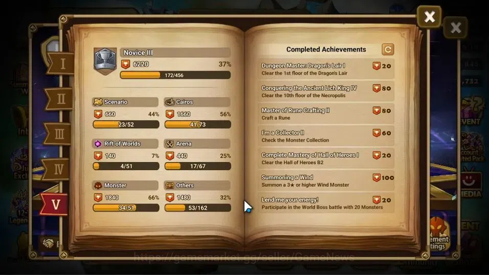 Summoners War: Sky Arena Accounts GLOBAL Lv46| 2 LD [Wolyung,Kovarci]|8 Total NB5 [T image 9