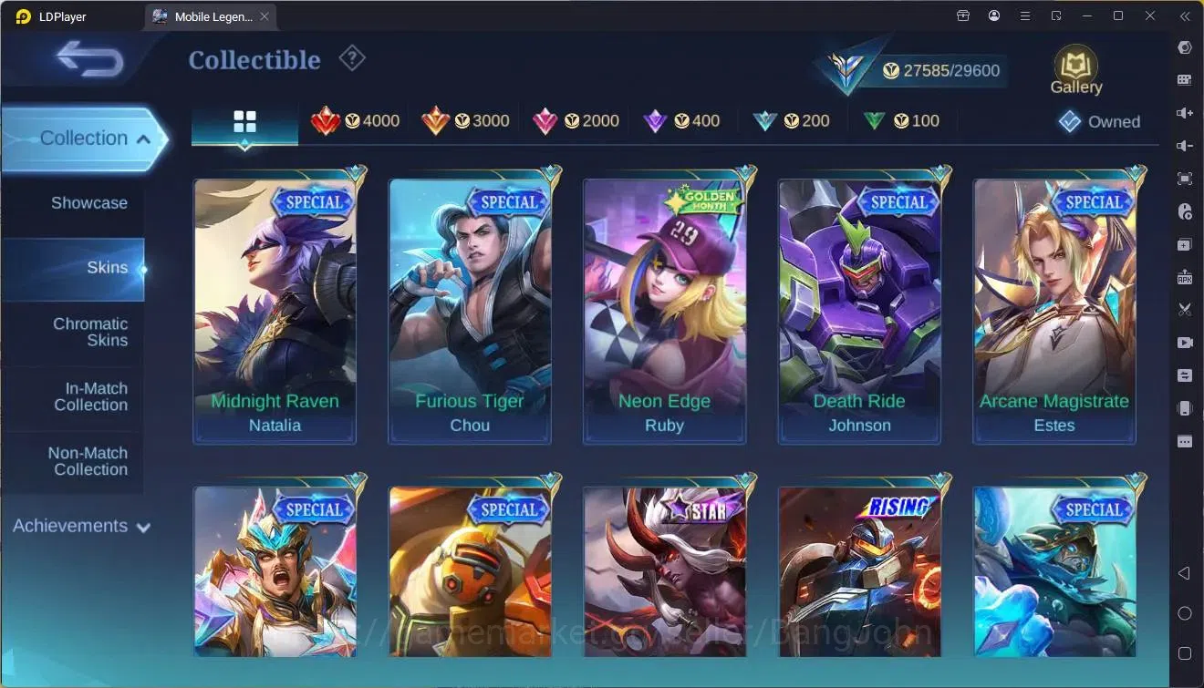 Mobile Legends: Bang Bang Accounts Global |Hero 69|Skin 134|Expert|KOF Karina|Meowkin image 12