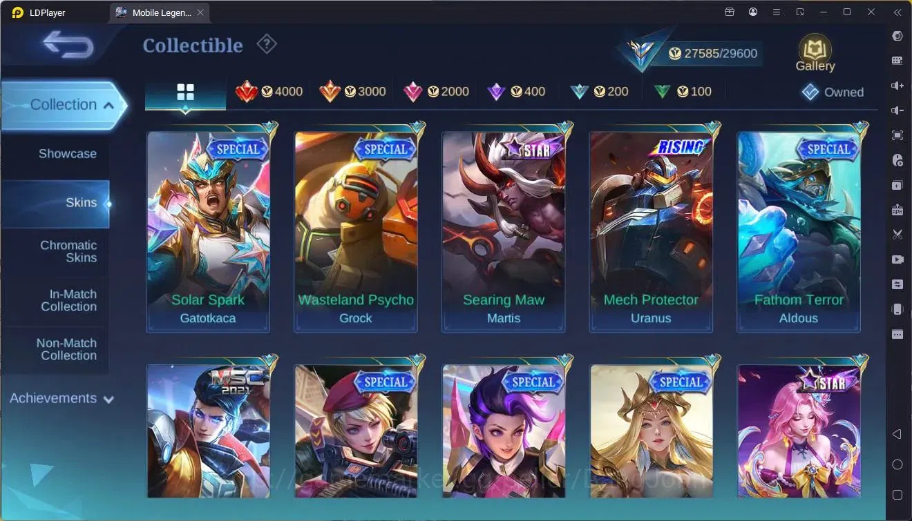 Mobile Legends: Bang Bang Accounts Global |Hero 69|Skin 134|Expert|KOF Karina|Meowkin image 13