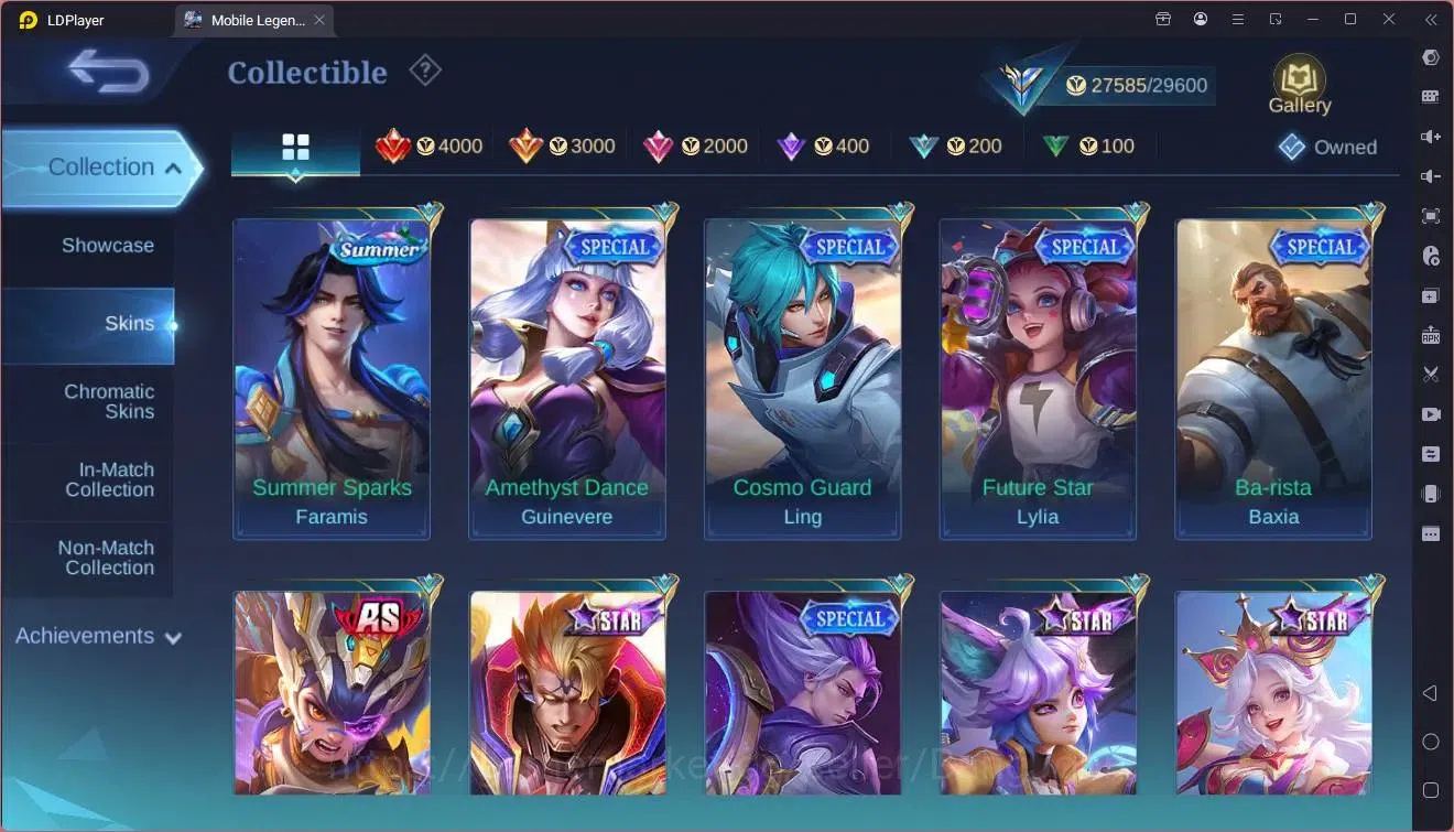 Mobile Legends: Bang Bang Accounts Global |Hero 69|Skin 134|Expert|KOF Karina|Meowkin image 15