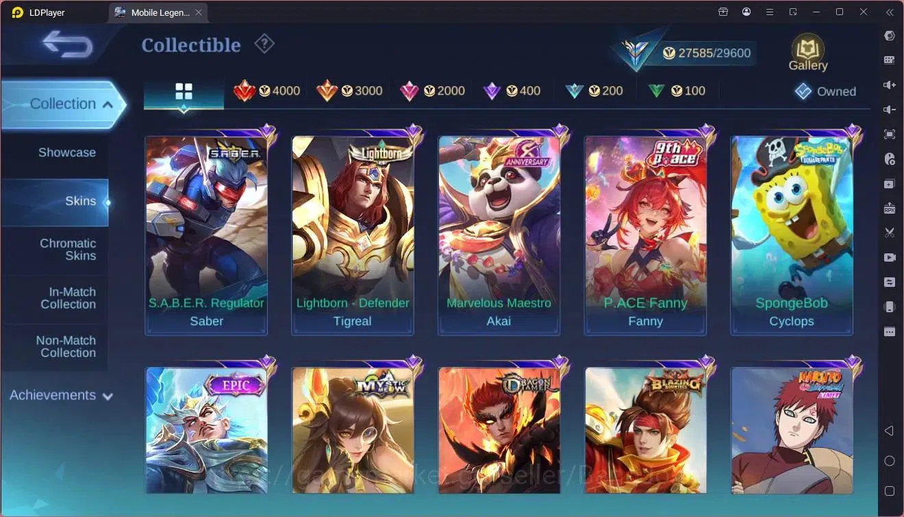 Mobile Legends: Bang Bang Accounts Global |Hero 69|Skin 134|Expert|KOF Karina|Meowkin image 8