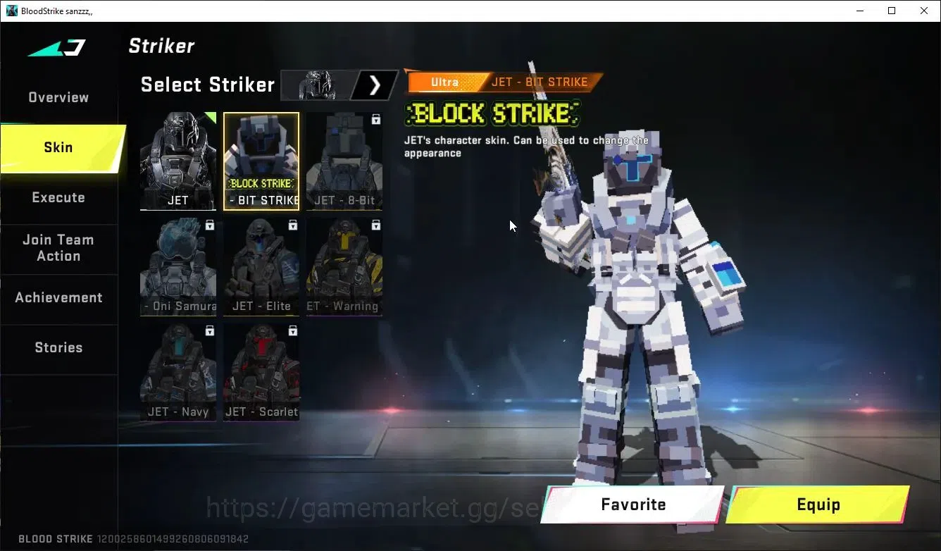Blood Strike Accounts ASIA|ETERNAL AK47-OverLordZero+Collab TR FN2000,Ja image 5