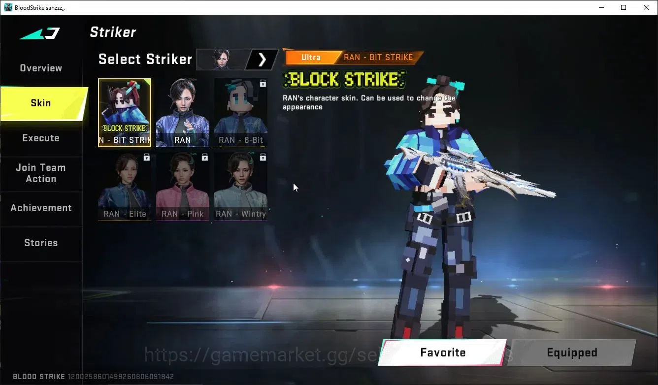 Blood Strike Accounts ASIA|ETERNAL AK47-OverLordZero+Collab TR FN2000,Ja image 6