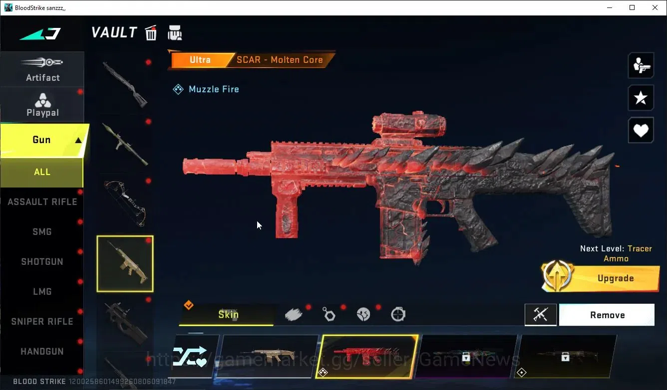 Blood Strike Accounts ASIA|ETERNAL AK47-OverLordZero+Collab TR FN2000,Ja image 9