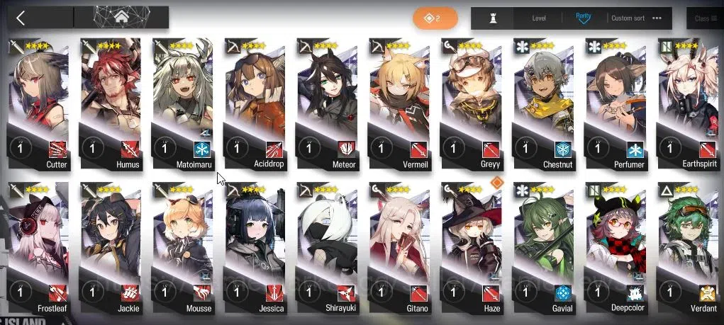 Arknights Accounts Lv 26|62 OP+1 Skin| 7285 Orundum 110 Originium | C image 7