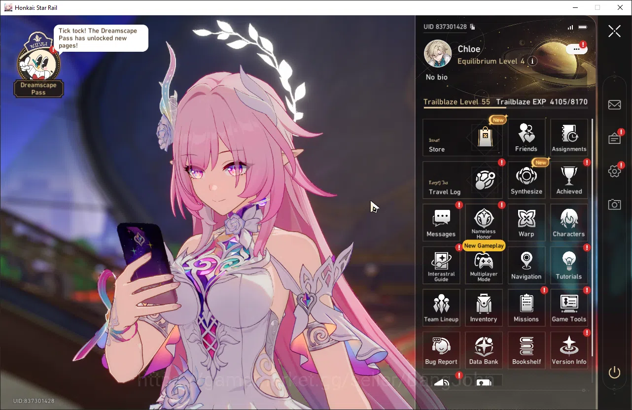 Honkai Star Rail Accounts ASIA | TL 55 cyrene s1, kafka, hysilens, dan heng, image 1