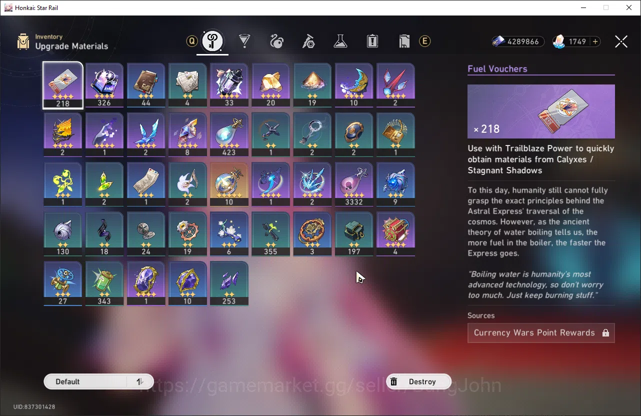 Honkai Star Rail Accounts ASIA | TL 55 cyrene s1, kafka, hysilens, dan heng, image 5
