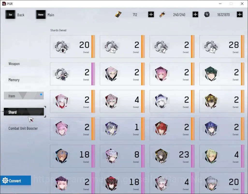 Punishing: Gray Raven Accounts NA|Lv 93|[SS LuciaCW,SS Pyroath,S Spectre,]+Sign,S image 10