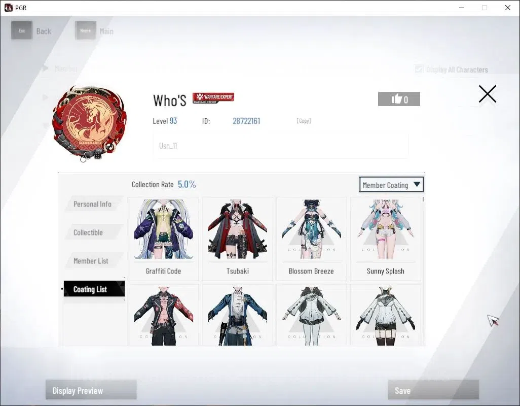 Punishing: Gray Raven Accounts NA|Lv 93|[SS LuciaCW,SS Pyroath,S Spectre,]+Sign,S image 13