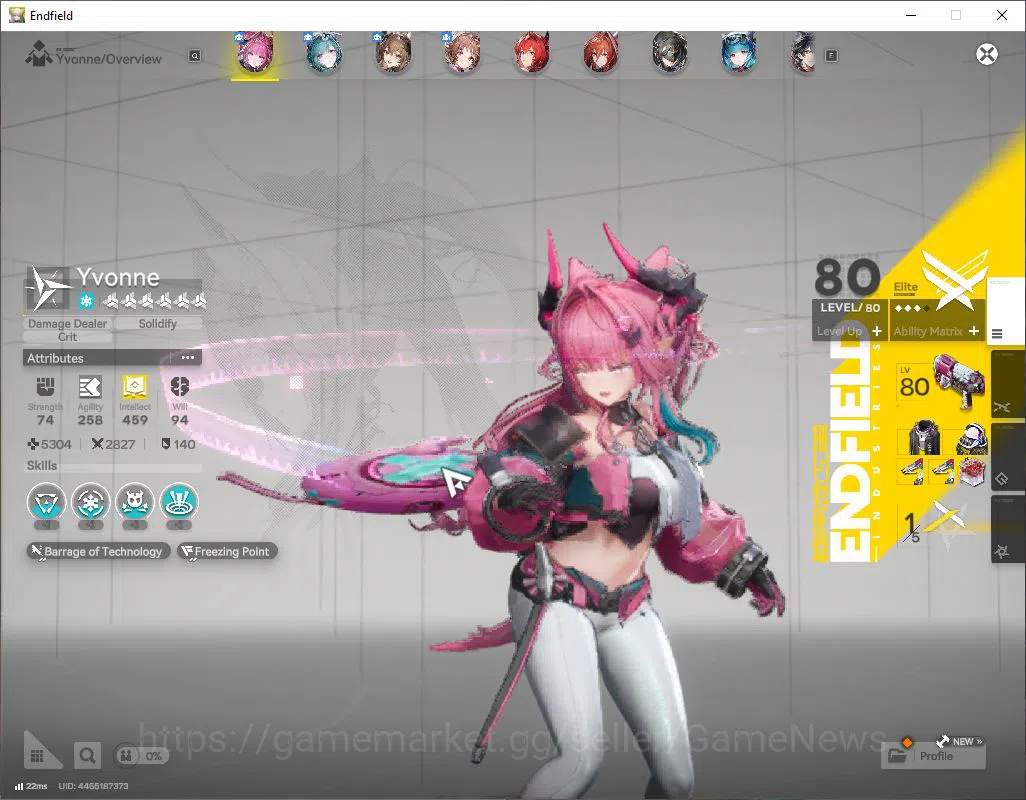 Arknights: Endfield Accounts [ASIA] Lv 54|6 SSR 4Limited|(Yvonne,GilbertaLaevat image 1