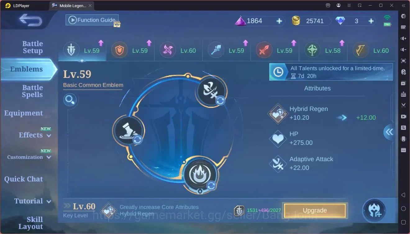 Mobile Legends: Bang Bang Accounts Collector Global|Hero 104|Skin 136|Expert|Prime Claude|KOF Karina|CC Natalia|Meokin 5