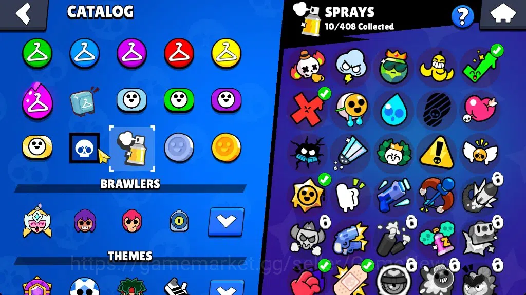 Brawl Stars Accounts 1842 Trophy|22 Brawlers 4 Max StarrNova,Lou,Nita,S image 17