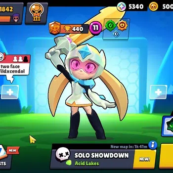 Brawl Stars Accounts 1842 Trophy|22 Brawlers 4 Max StarrNova,Lou,Nita,S image 1
