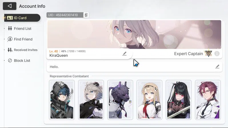 Chaos Zero Nightmare Accounts GLOBAL Lv40|6 SSR(Luke,Renoa,Hugo,Haru,Rin,Kayron) image 13