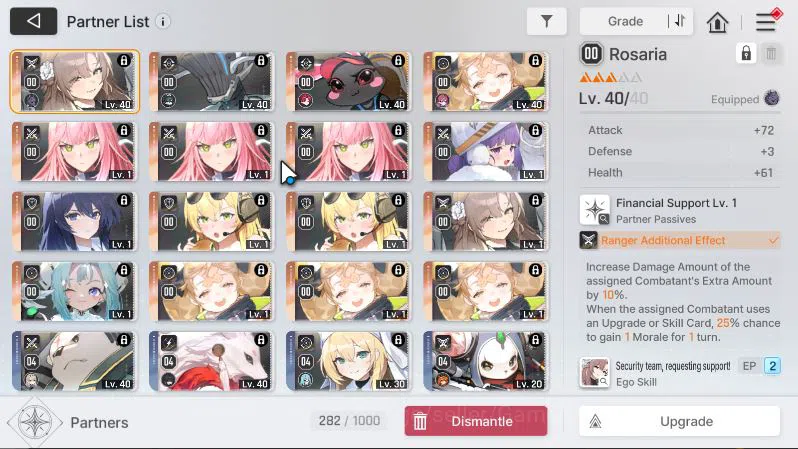 Chaos Zero Nightmare Accounts GLOBAL Lv40|6 SSR(Luke,Renoa,Hugo,Haru,Rin,Kayron) image 6