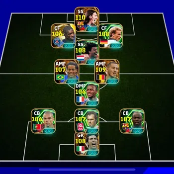 eFootball Accounts Legends & Iconic Players EFOOTBALL COLLECTIVE 3345+ | 13 MANAGER BOOSTER,GG SQUAD,STARTER TO PLAY,FULL