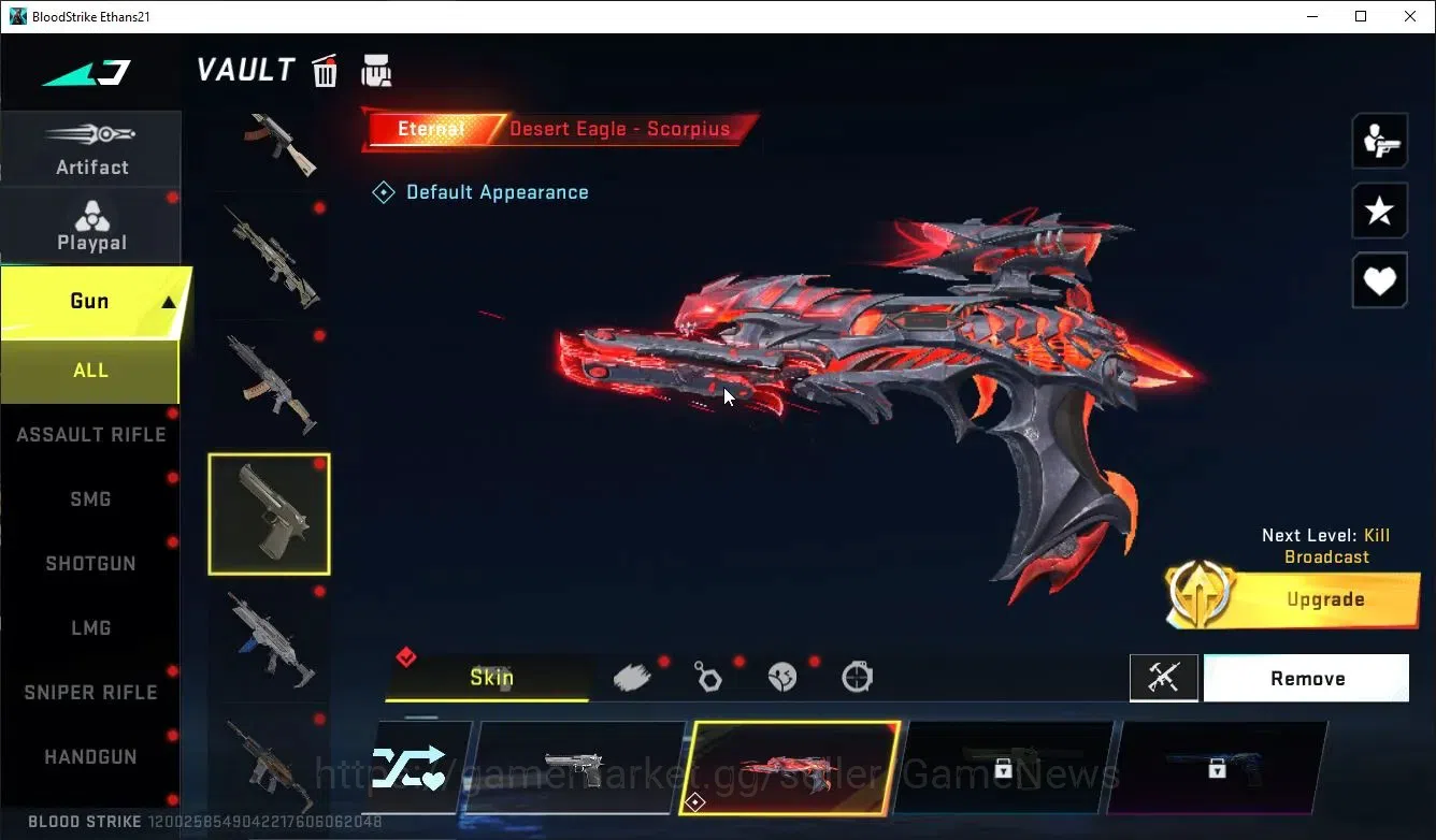 Blood Strike Accounts ASIA|ETERNAL DeAgle-Scorpion+Collab TR Takemichi|1 image 5