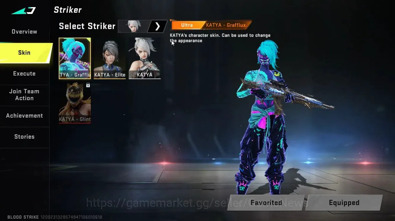 Blood Strike Accounts Asia|ETERNAL[AK47-Overload Lv3]|Anniv [FAL-Draco]| image 4
