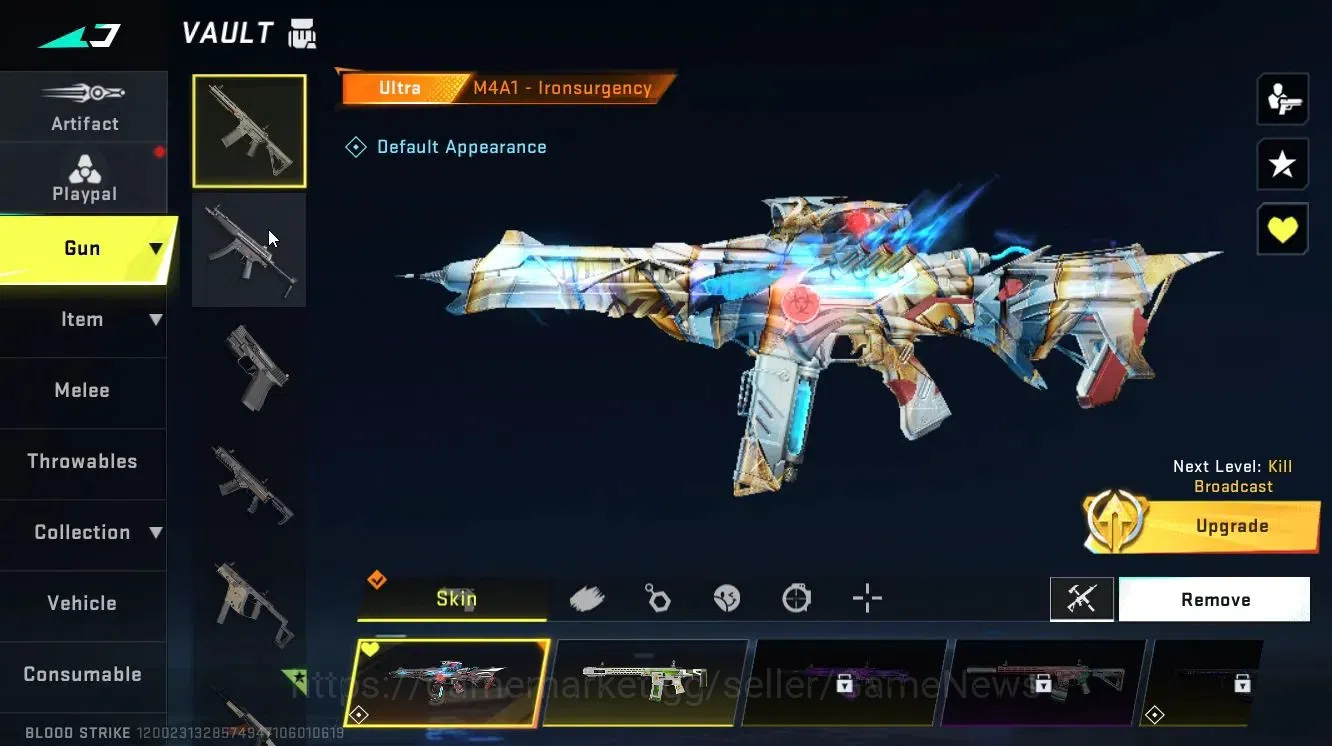 Blood Strike Accounts Asia|ETERNAL[AK47-Overload Lv3]|Anniv [FAL-Draco]| image 9