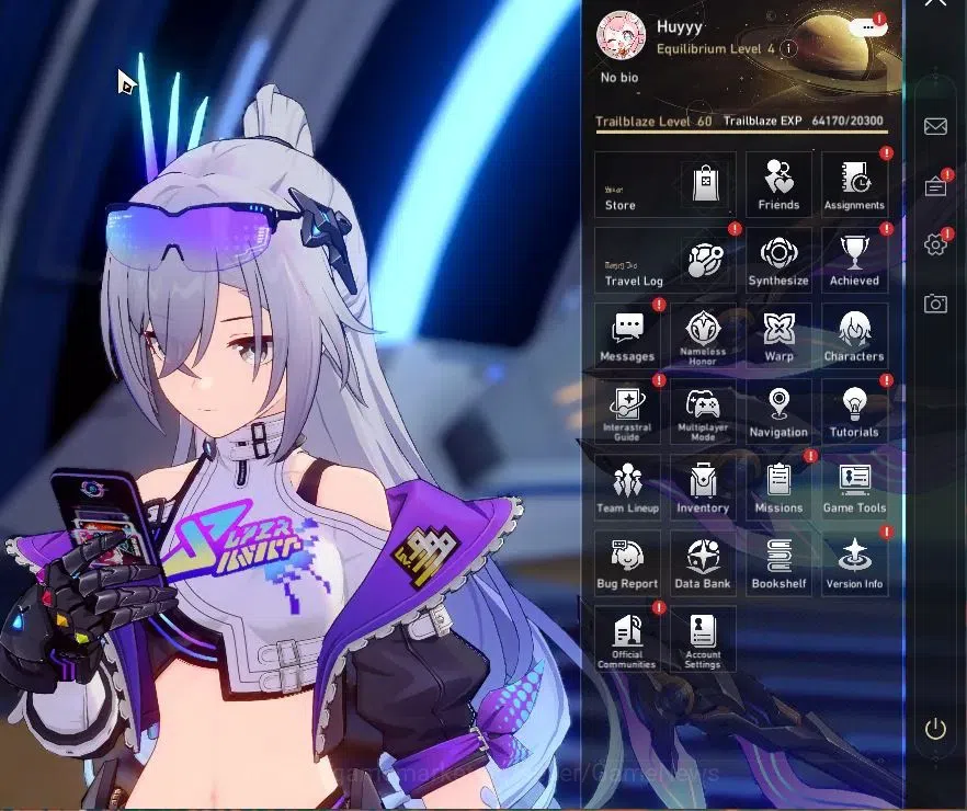 Honkai Star Rail Accounts Asia|TL 60|14,6k SJ|5 Limited| SW 999+Sign,Yao Gua image 1