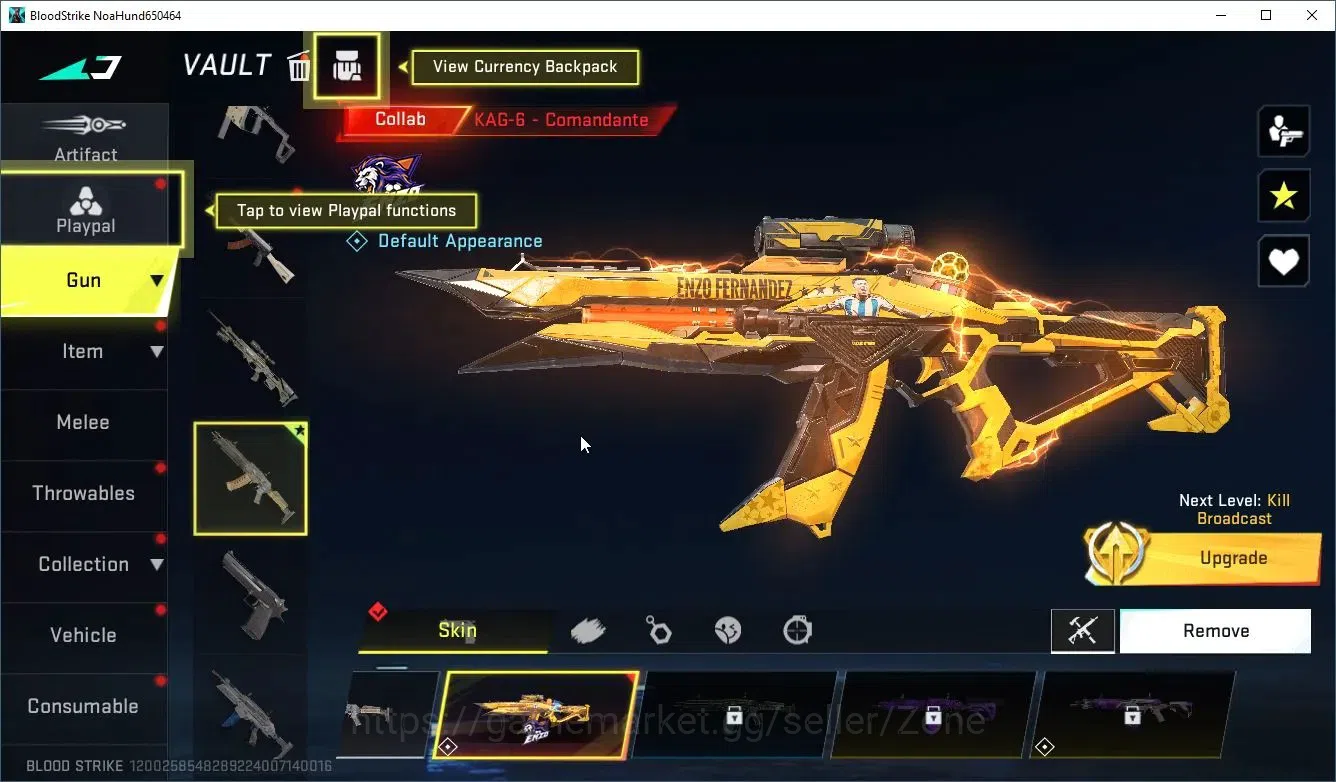 Blood Strike Accounts Starter ASIA|Fresh Acc|KAG-G Comandante|1 OPM Loot Crate Genos|11 Legendary Upgrade Point|L3 Bronze 1