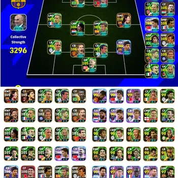 eFootball Accounts Meta Player 3296 || meta beasts