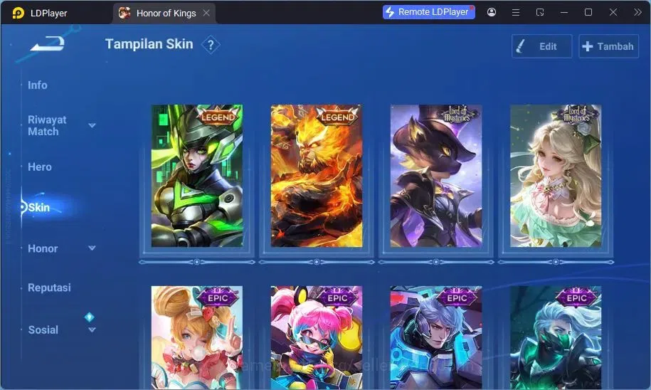 Honor of Kings Accounts Global | 56H 37S | 2 Legend: Lady Sun, Wukong | 2  image 12