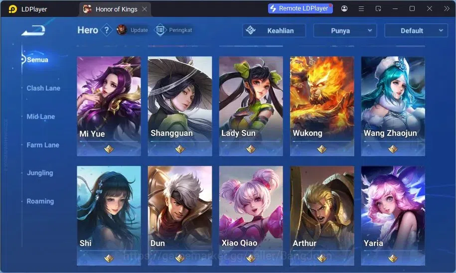 Honor of Kings Accounts Global | 56H 37S | 2 Legend: Lady Sun, Wukong | 2  image 2