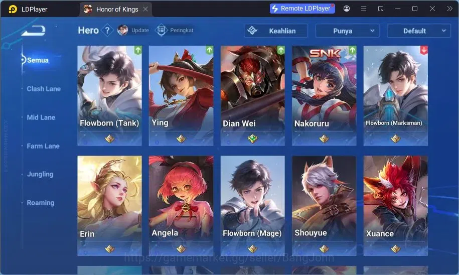 Honor of Kings Accounts Global | 56H 37S | 2 Legend: Lady Sun, Wukong | 2  image 6