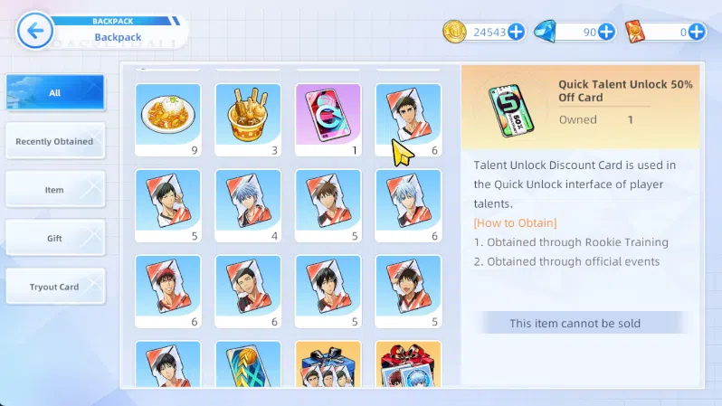 Kuroko's Basketball Street Rivals Accounts SEA SV 11 | Lvl21 | Miracle kuroko + 9 Other Chara image 4