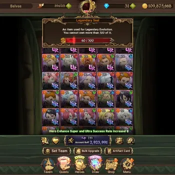 The Seven Deadly Sins: Grand Cross Accounts Endgame Global|2,9M CC|3 LR, 9 UR +Collab Tensura