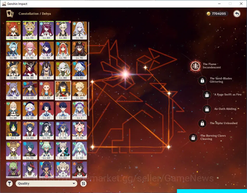 Genshin Impact Accounts ASIA|AR 57|12 limited 8*5Weapon|(Raiden,HuTao)+Sig image 3
