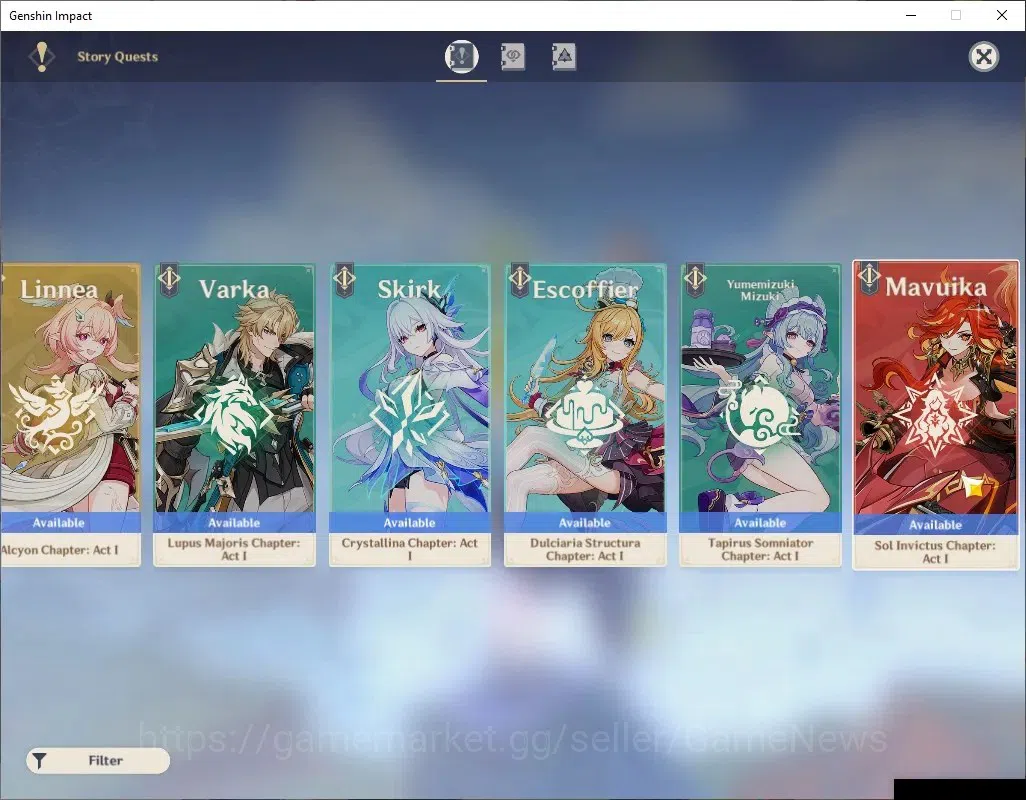 Genshin Impact Accounts End Game Asia | AR 55| 6 15