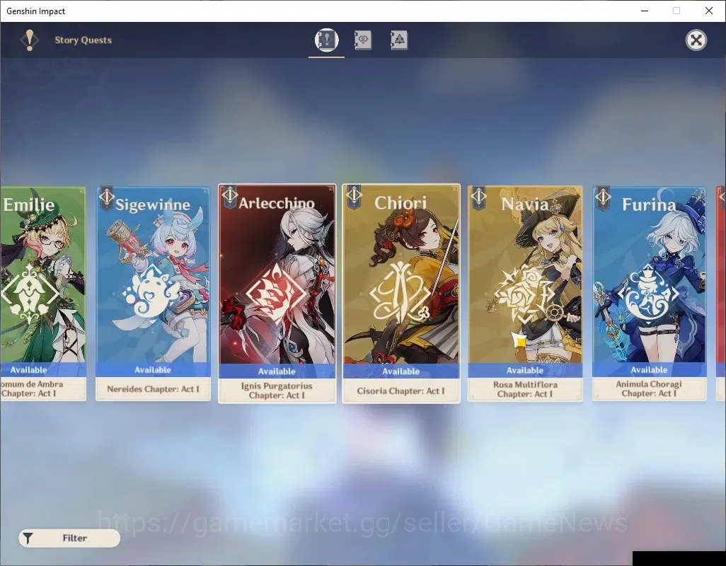 Genshin Impact Accounts End Game Asia | AR 55| 6 16