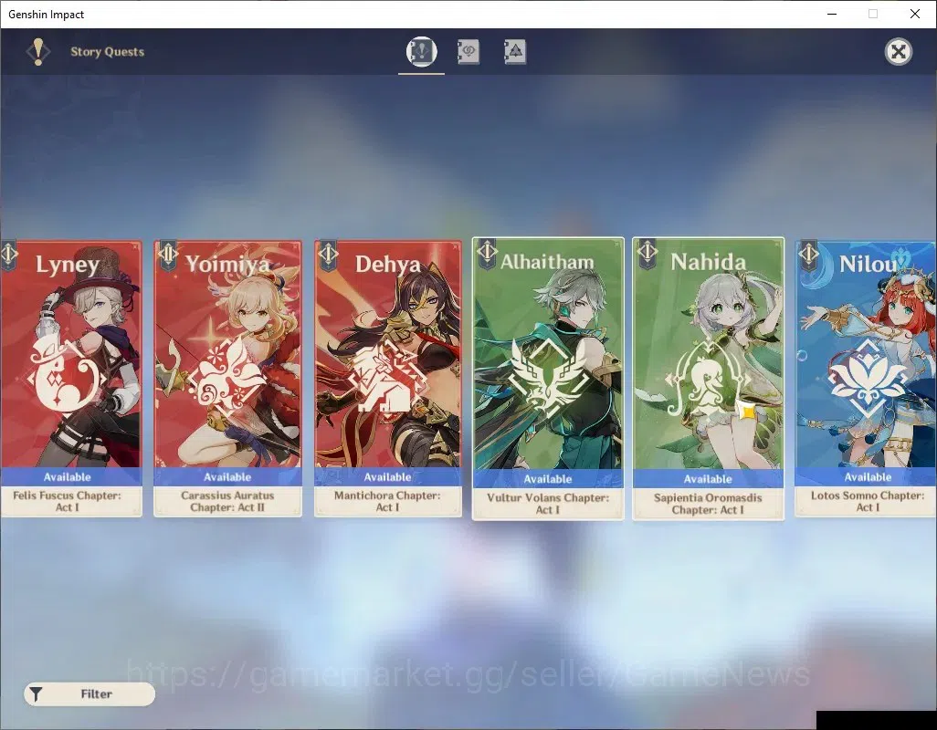 Genshin Impact Accounts End Game Asia | AR 55| 6 17