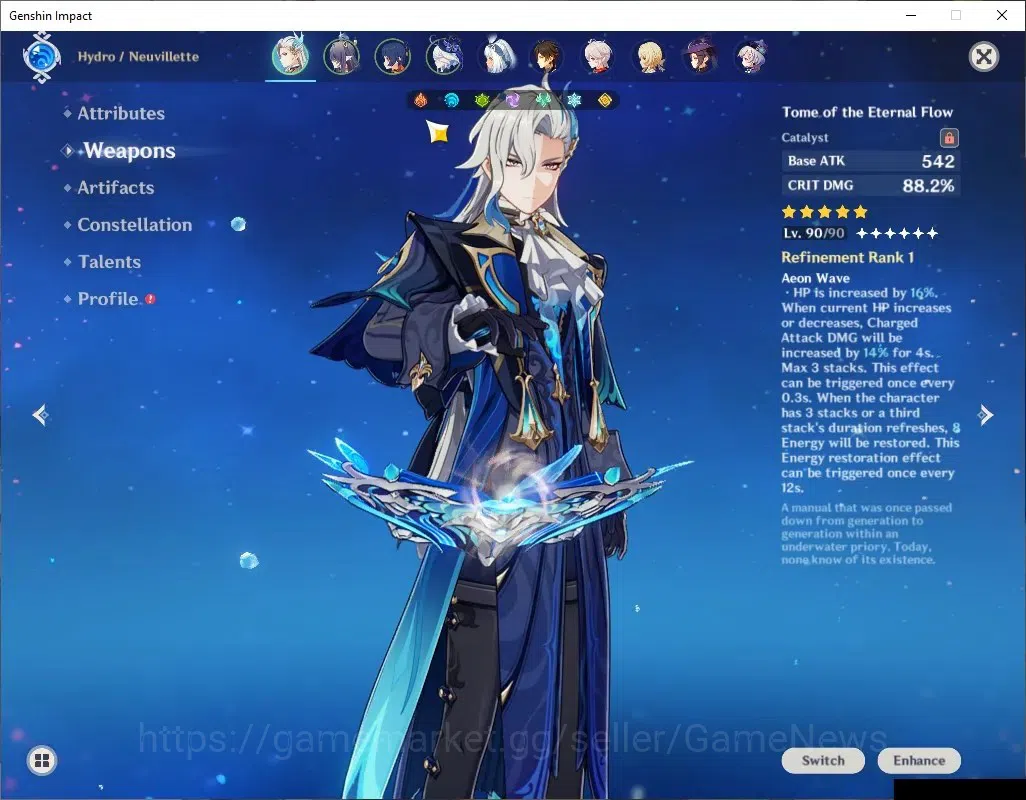 Genshin Impact Accounts End Game Asia | AR 55| 6 5
