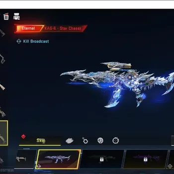 Blood Strike Accounts Collab Skin ASIA|ETERNAL KAG-6 Star Chaser Lv2|Ultra P90 Phantomrift,FN2000 Phantomrift|Legendary NOVA