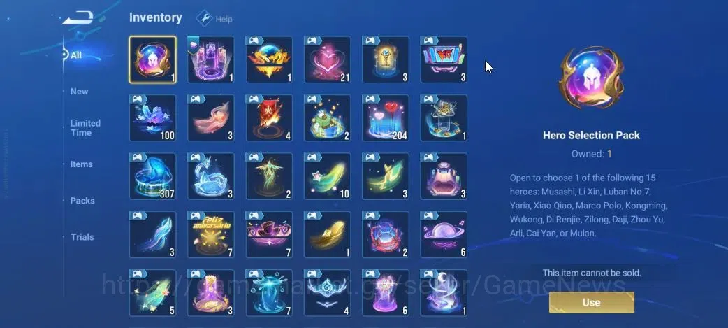 Honor of Kings Accounts Hero 7|Starter with Legend Skin Selection Chest(Di image 10