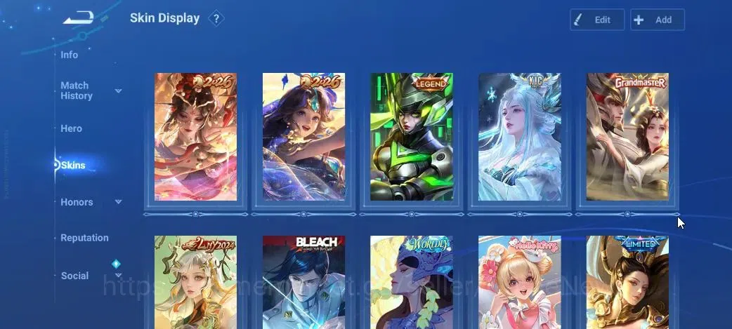 Honor of Kings Accounts Hero 7|Starter with Legend Skin Selection Chest(Di image 3