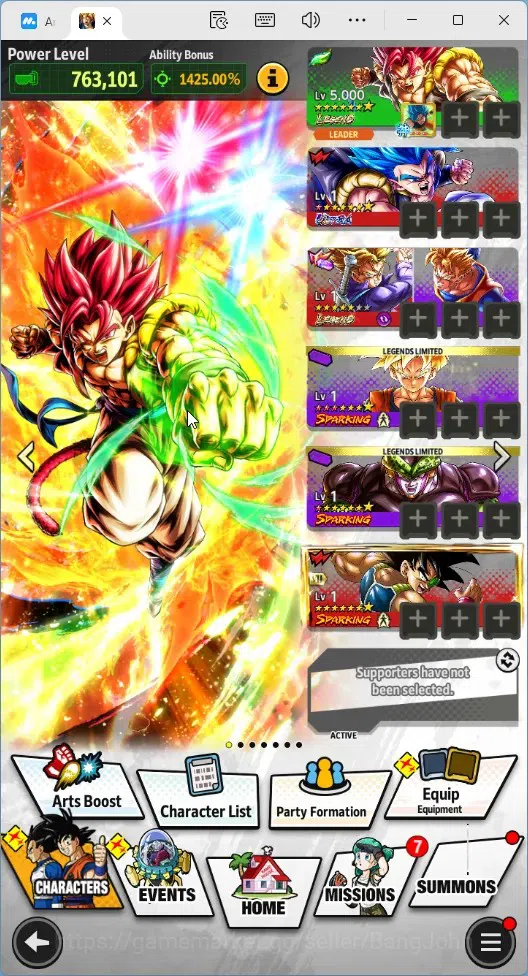 Dragon Ball Legends Accounts Global | Lvl 156|6.6M Total Power|832 CC|1 UL|2 LR image 14
